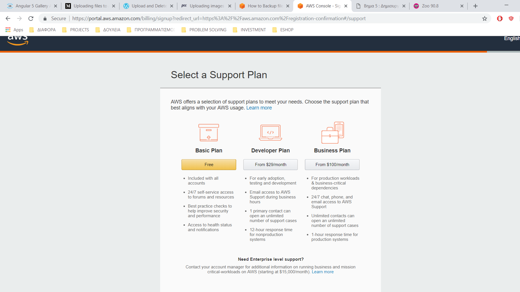 Support Plan